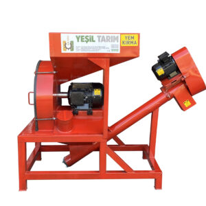 380V AYAKLI HELEZONLU YEM KIRMA MAKİNASI